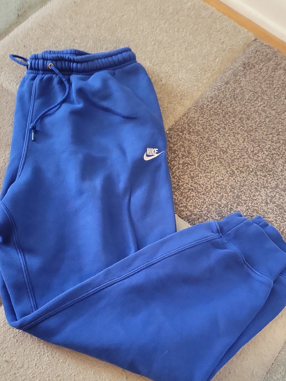 Nike Royal Blue Fleece Joggers